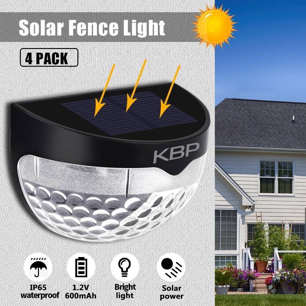 Outdoor Solar Fence LED Light