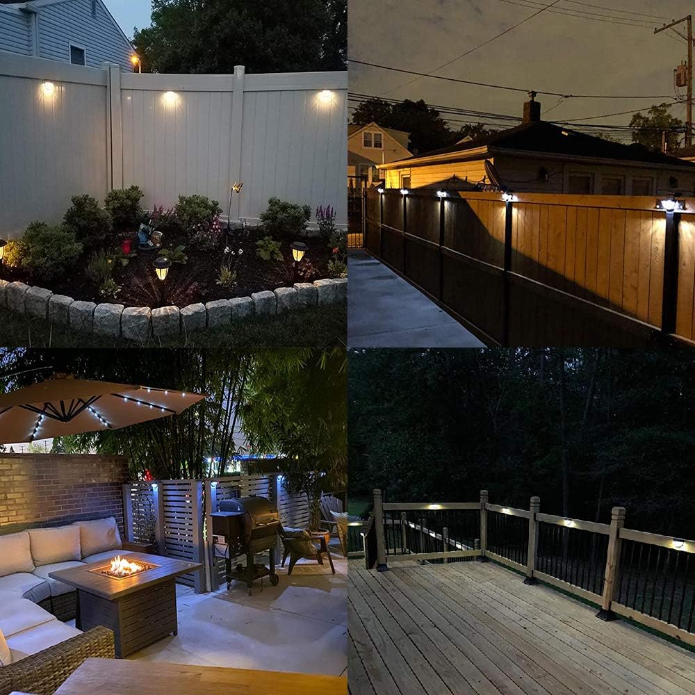 Outdoor Solar Fence LED Light